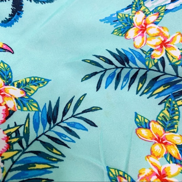 Jake Austin Tropical Print Swim Trunks - Picture 7 of 7